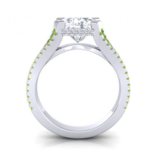 Modern Pave Princess Pada Ring