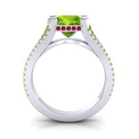 Modern Pave Princess Pada Ring