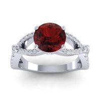 Modern Pave Yuja Ring