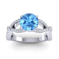 Modern Pave Yuja Ring