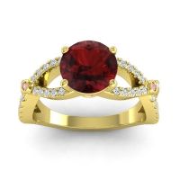 Modern Pave Yuja Ring