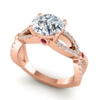 Modern Pave Yuja Ring