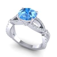 Modern Pave Yuja Ring