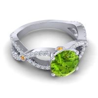 Modern Pave Yuja Ring