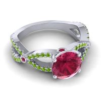 Modern Pave Yuja Ring