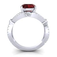 Modern Pave Yuja Ring