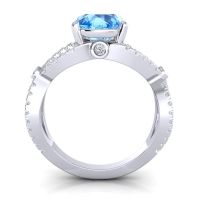 Modern Pave Yuja Ring