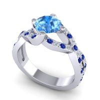 Modern Pave Zakhin Ring