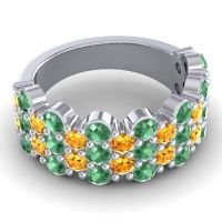 Modern Half Eternity Grantha Band
