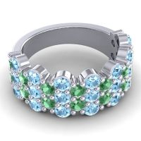 Modern Half Eternity Grantha Band