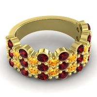 Modern Half Eternity Grantha Band