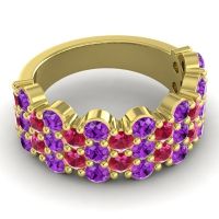Modern Half Eternity Grantha Band