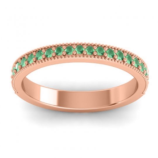 Half Eternity Milgrain Usyala Band