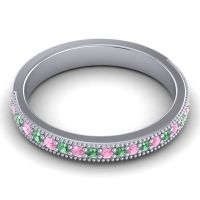 Half Eternity Milgrain Usyala Band