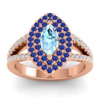 Halo Marquise Ulloca Ring