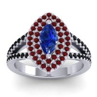 Halo Marquise Ulloca Ring