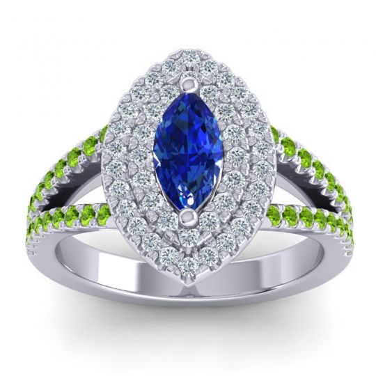 Halo Marquise Ulloca Ring