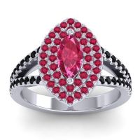 Halo Marquise Ulloca Ring