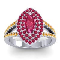 Halo Marquise Ulloca Ring
