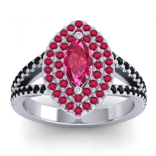 Halo Marquise Ulloca Ring