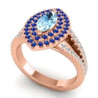 Halo Marquise Ulloca Ring