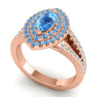 Halo Marquise Ulloca Ring