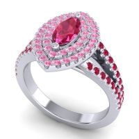 Halo Marquise Ulloca Ring