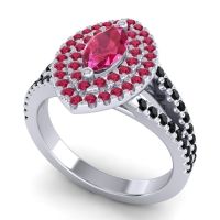 Halo Marquise Ulloca Ring