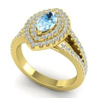 Halo Marquise Ulloca Ring