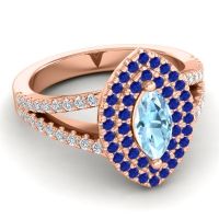 Halo Marquise Ulloca Ring