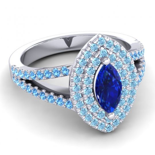 Halo Marquise Ulloca Ring