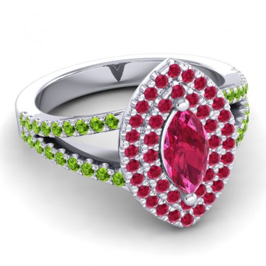 Halo Marquise Ulloca Ring