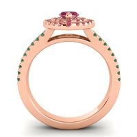 Halo Marquise Ulloca Ring