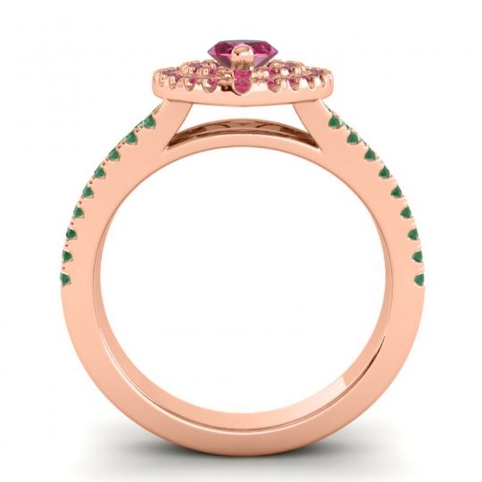 Halo Marquise Ulloca Ring