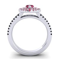 Halo Marquise Ulloca Ring