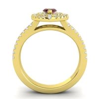 Halo Marquise Ulloca Ring