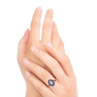 Halo Marquise Ulloca Ring