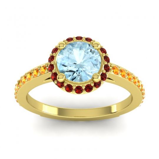 Cathedral Halo Vilagna Ring