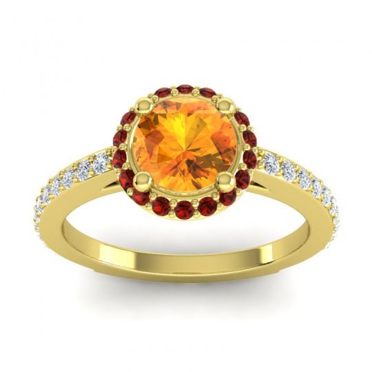 Cathedral Halo Vilagna Ring