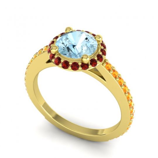 Cathedral Halo Vilagna Ring