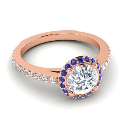 Cathedral Halo Vilagna Ring