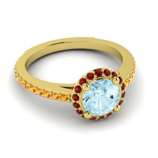 Cathedral Halo Vilagna Ring