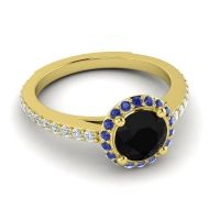 Cathedral Halo Vilagna Ring