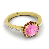 Cathedral Halo Vilagna Ring