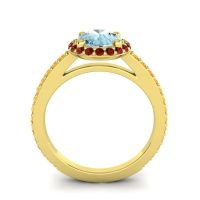 Cathedral Halo Vilagna Ring