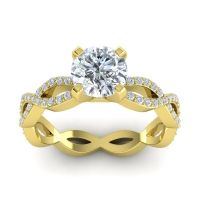 Modern Pave Draksa Ring