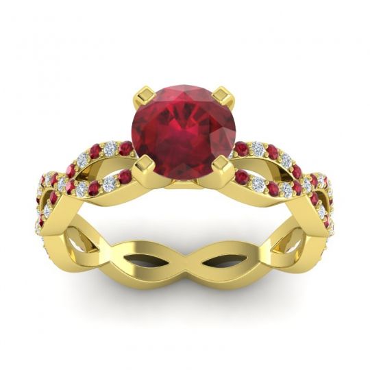 Modern Pave Draksa Ring