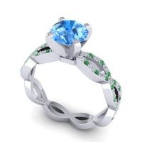Modern Pave Draksa Ring