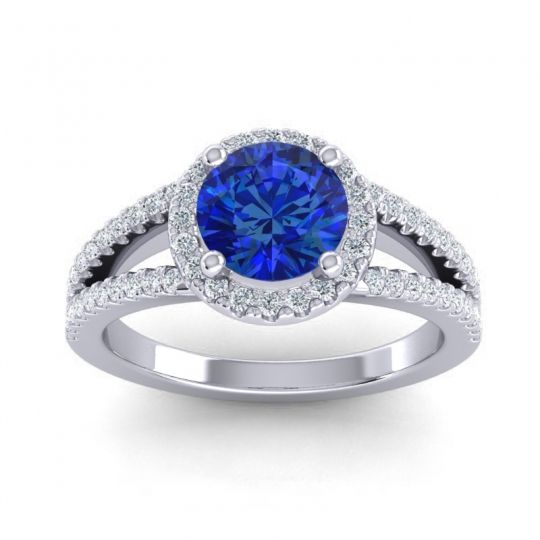 Halo Pave Satera Ring