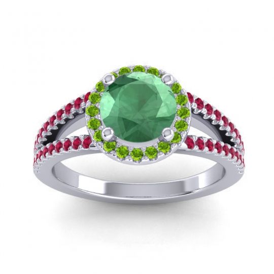 Halo Pave Satera Ring